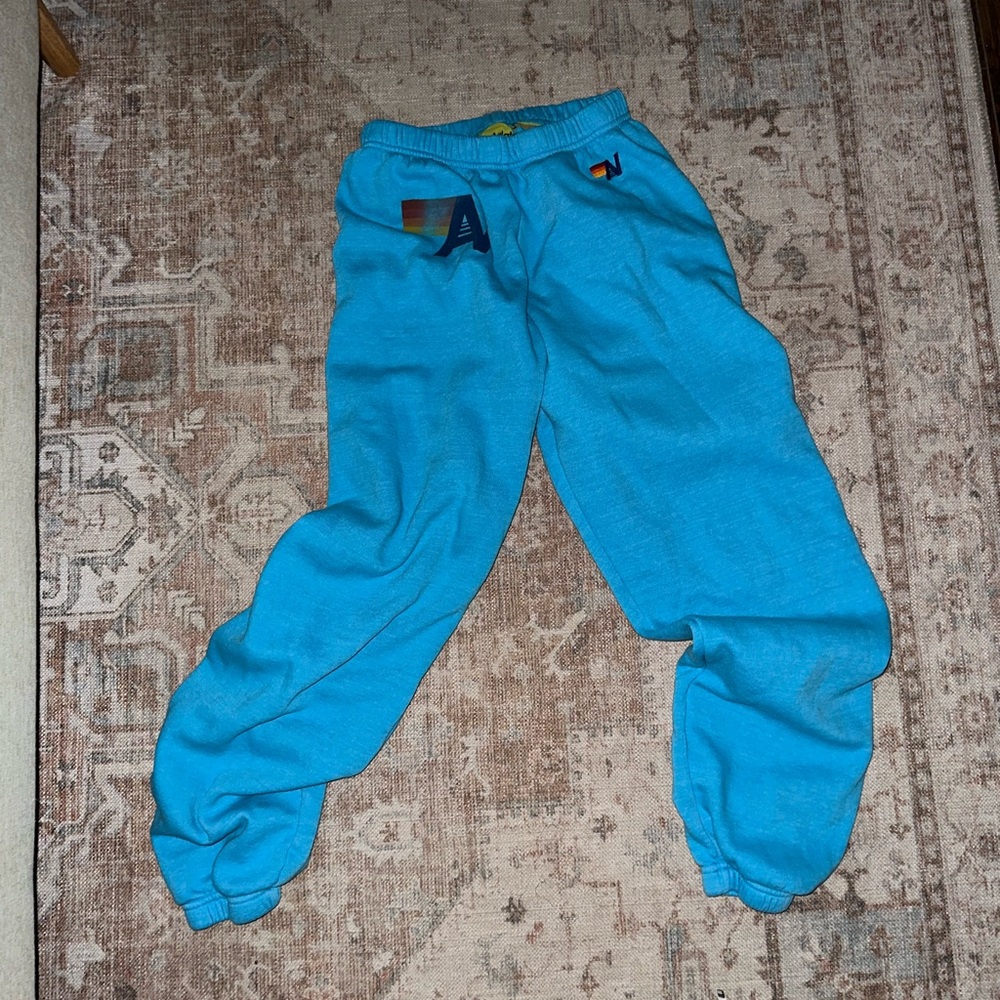 Blue Track Pants